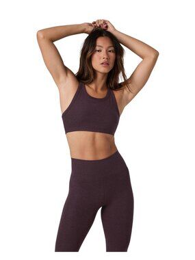 NWT Vuori Elevation Racer Bra Raisin Heather Size Medium (M) Style VW1199
